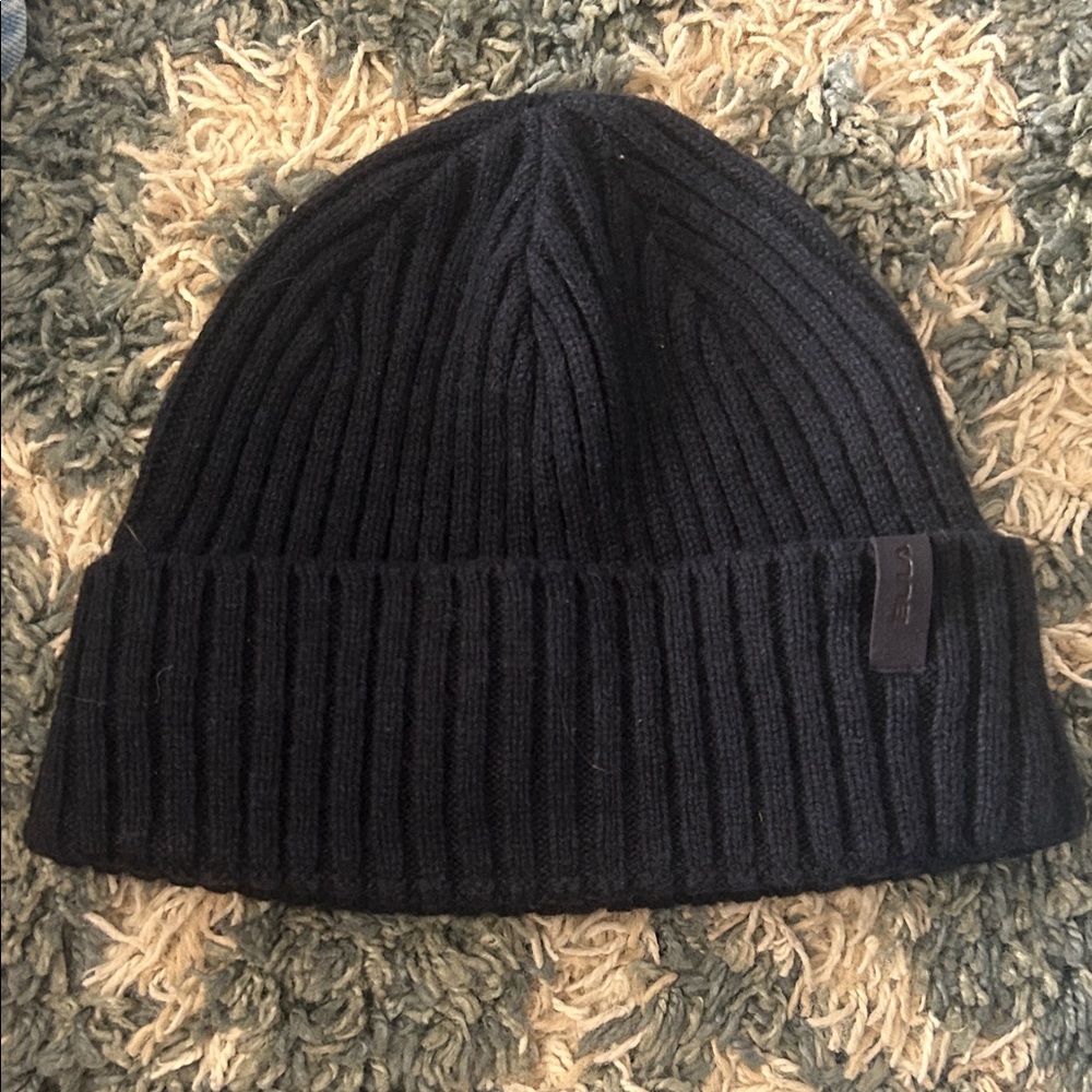 Bula navy Ribbed Knit Beanie